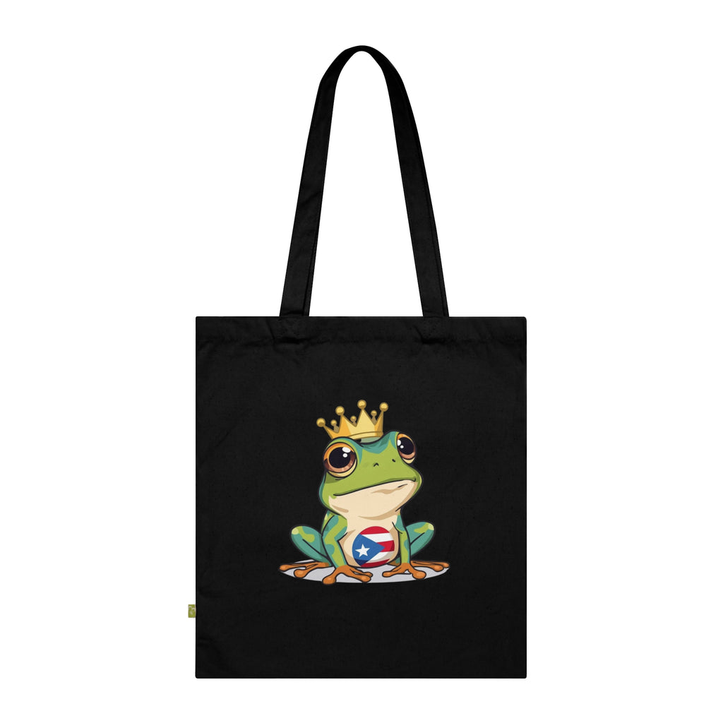 Coquí Crowned Heritage Tote 🐸👑