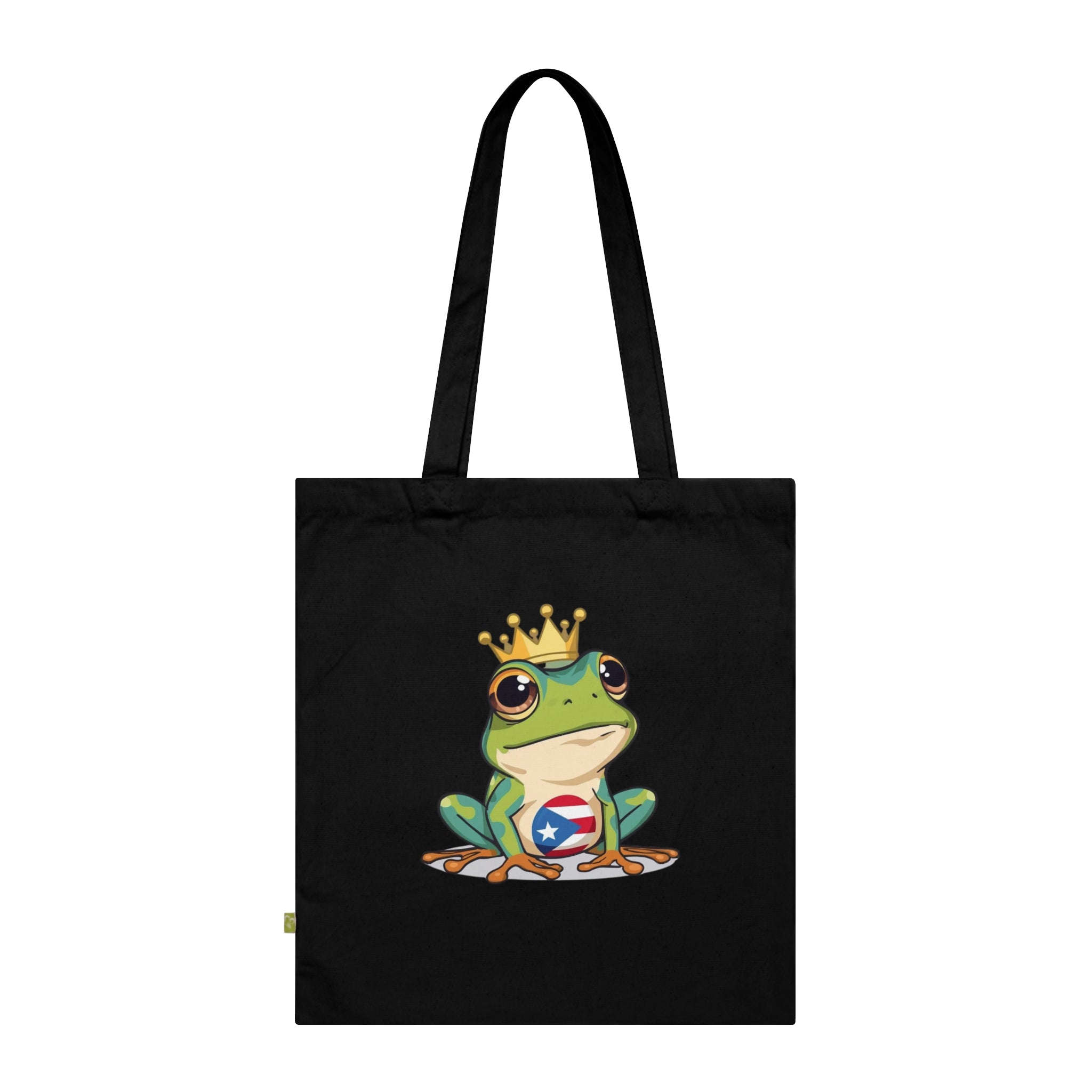 Coquí Crowned Heritage Tote 🐸👑