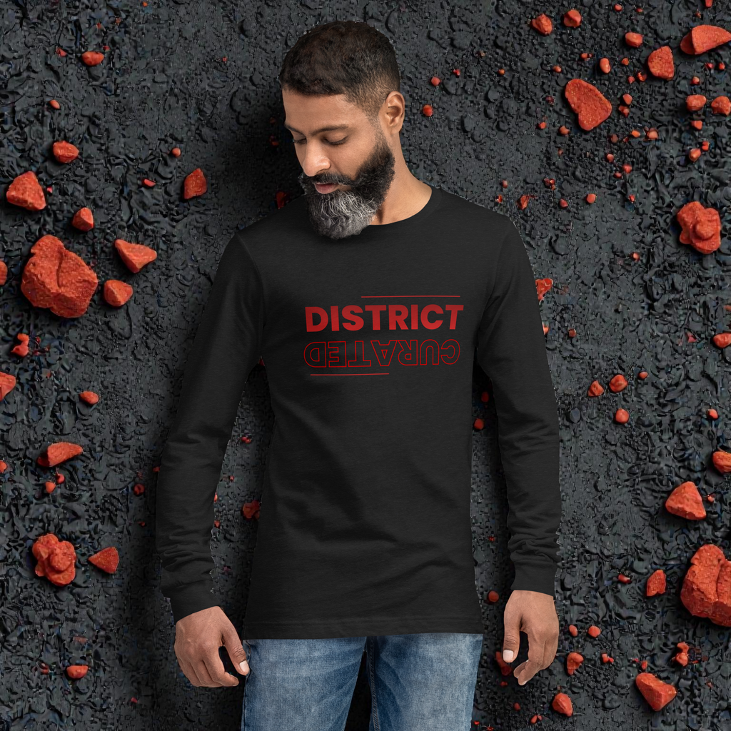 The Upside Down Long Sleeve Tee – Stranger Things Inspired | District Drop Collection