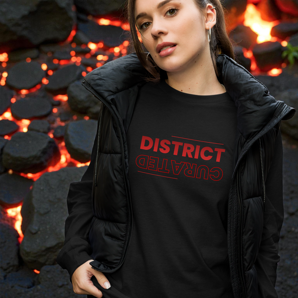 The Upside Down Long Sleeve Tee – Stranger Things Inspired | District Drop Collection