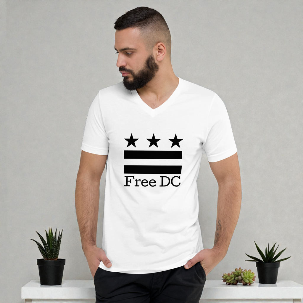 Washingtonian AF – Unisex V-Neck Tee