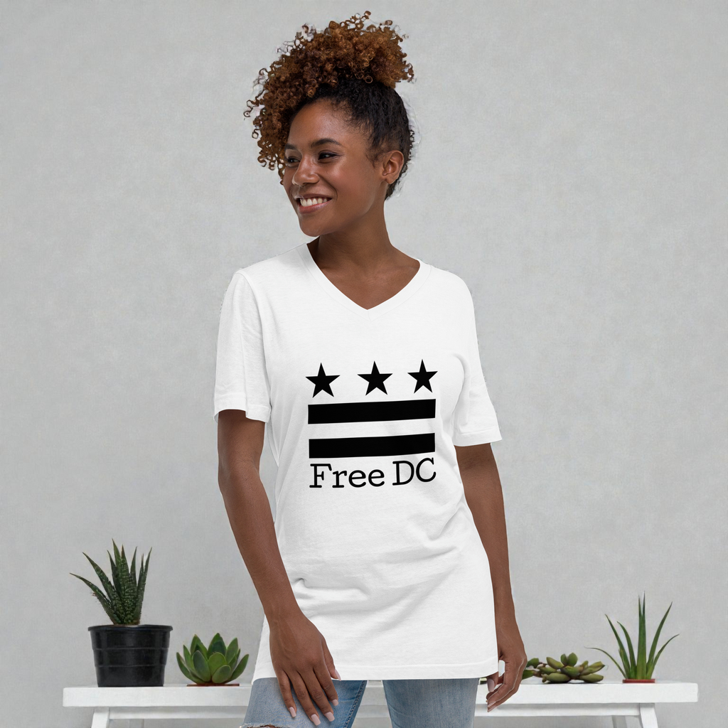 Washingtonian AF – Unisex V-Neck Tee