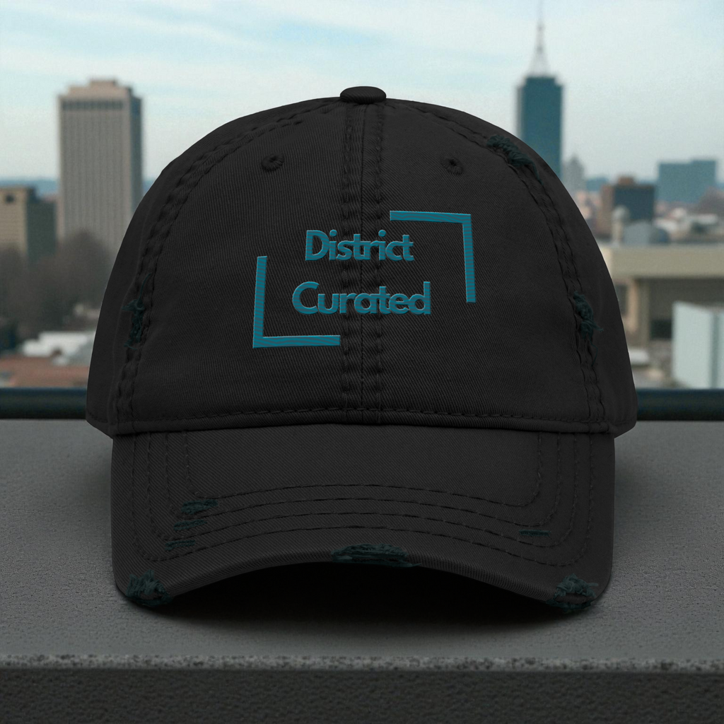 District Curated Distressed Hat — District Drop & The District Collection