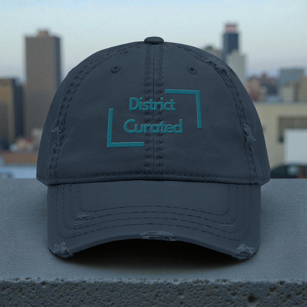 District Curated Distressed Hat — District Drop & The District Collection